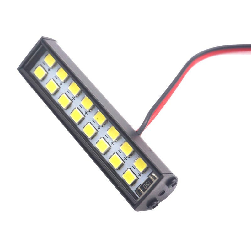 Share Goo ShareGoo 16LEDs RC Crawler Car LED Light Bar Roof Lamp Simulation Spotlight Kit 5-8.4V Compatible with Traxxas TRX-4 Trx4 Axial SCX10 90046 RC4WD D90 CC01 RC Car Crawler Truck - Image 3